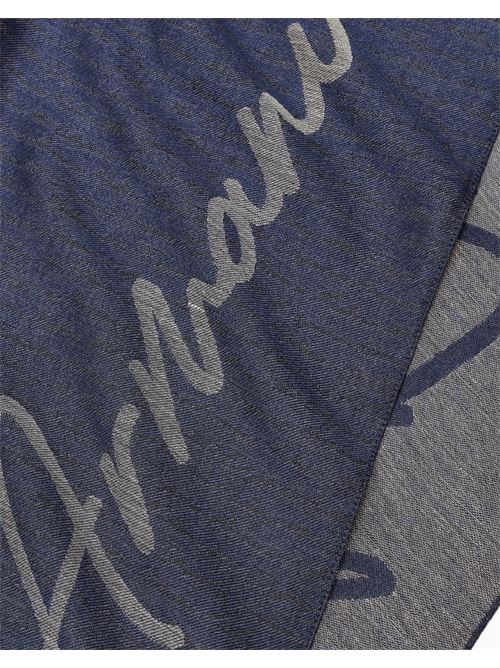 Scarf with signature logo embroidery Emporio Armani | EM003762 AF19805.FB342
